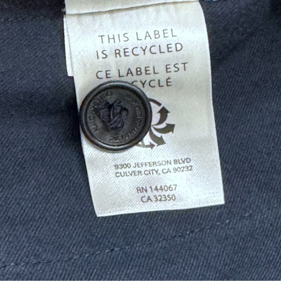 Outerknown Orbital Work Pants Navy Chino Sz 36 - Picture 14 of 16